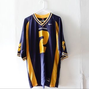 Nike West Virginia Mountaineers #2 Printed Jersey